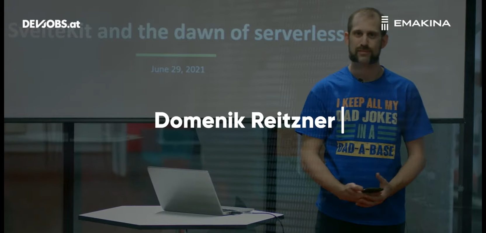 header SvelteKit and the dawn of serverless – Domenik Reitzner @TechTalk Days 2021